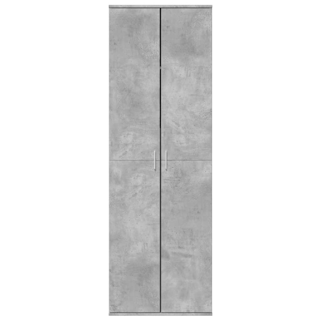 Highboard Concrete Grey 60 x 35 x 180 cm Particleboard