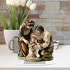 2D Holy Family Decoration Acrylic Sign Artwork Adornment Tabletop Ornament Religious Home Decor for