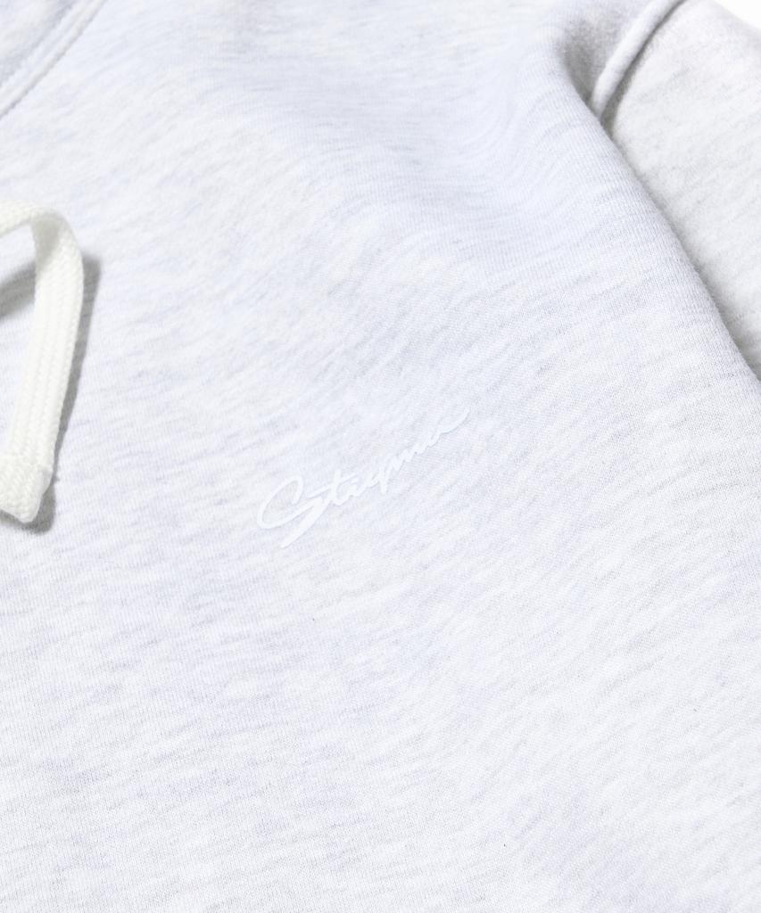 Худи на молнии Stigma Oversized Белый меланж