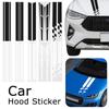Vinyl Material Reflective Effect Car-Styling Decal Hood Stickers Car Head Decoration Car Sticker