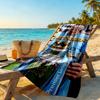 Haaland Customized Name Beach Towel Quick-Dry Soft Microfiber Ideal for Travel Outdoor Swim Pool Yoga Surf Camping Hiking Gym Gift Holiday