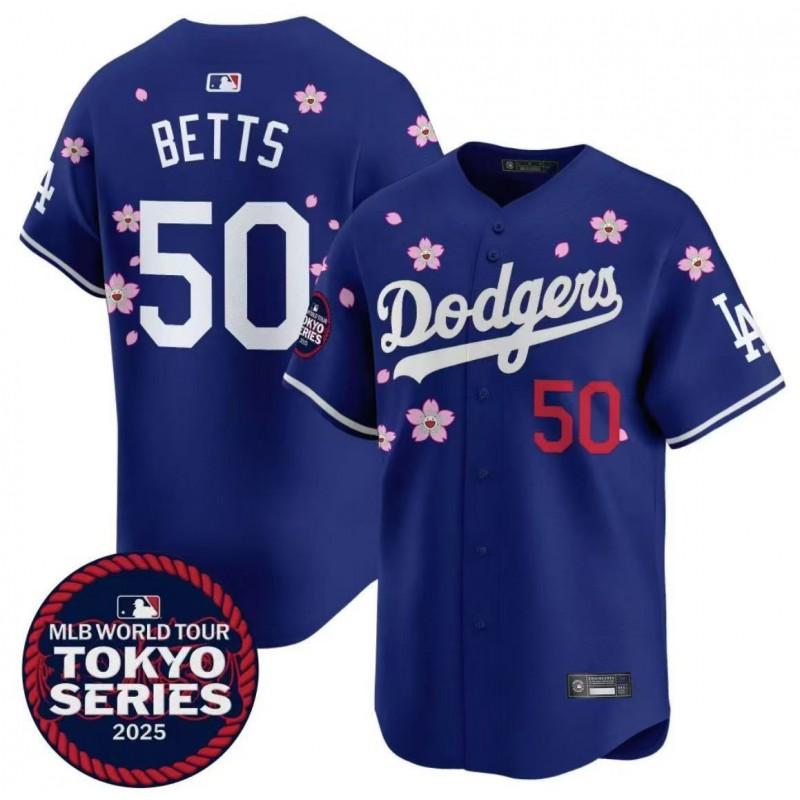 2026 MLB Embroidered Baseball T-Shirt Dodgers Print Mens Sports Short Sleeve