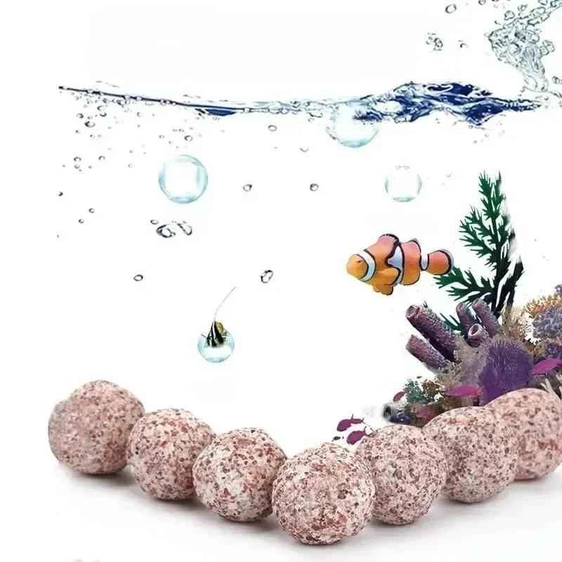 Aquarium Quartz Ball Fish Tank Filter Media Hollow Particles Biological Ball Bio Filter for Aquarium Accessories