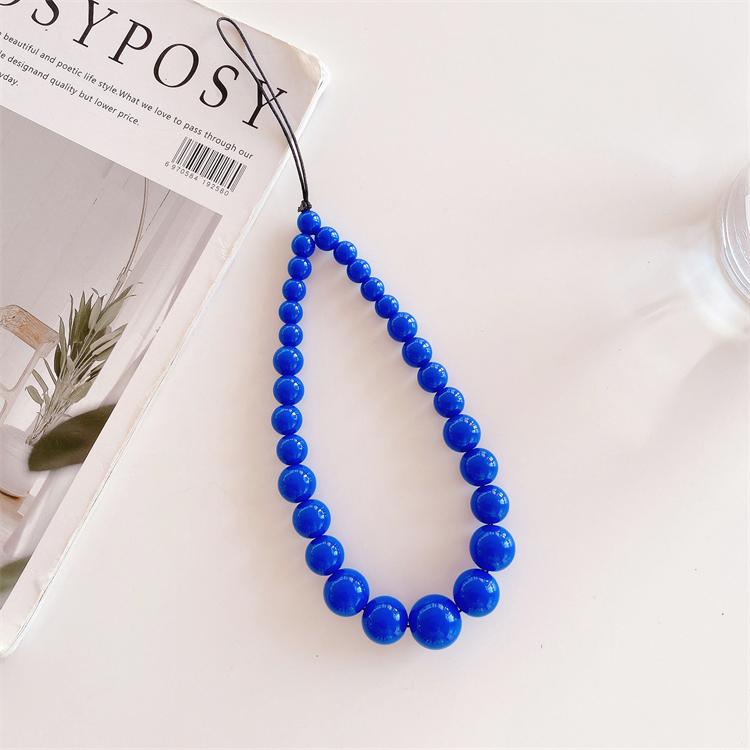 Fashion Trendy Pearl Mobile Phone Chain for Women Girls Beaded Cellphone Strap Anti-Lost Lanyard Hanging Cord Jewelry Factory