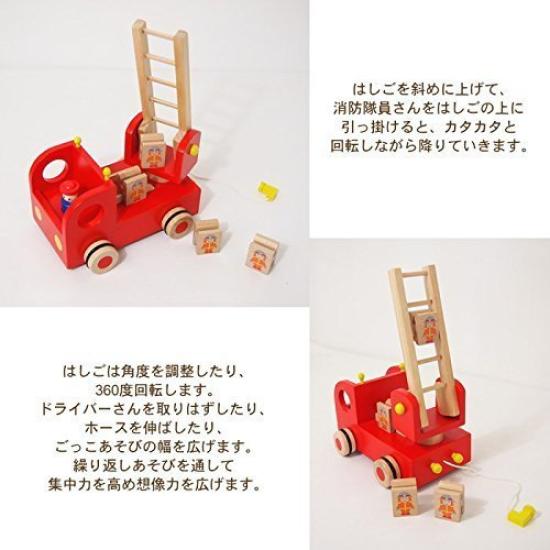 Деревянная игрушка Ed Inter Katakata Forest Fire Brigade