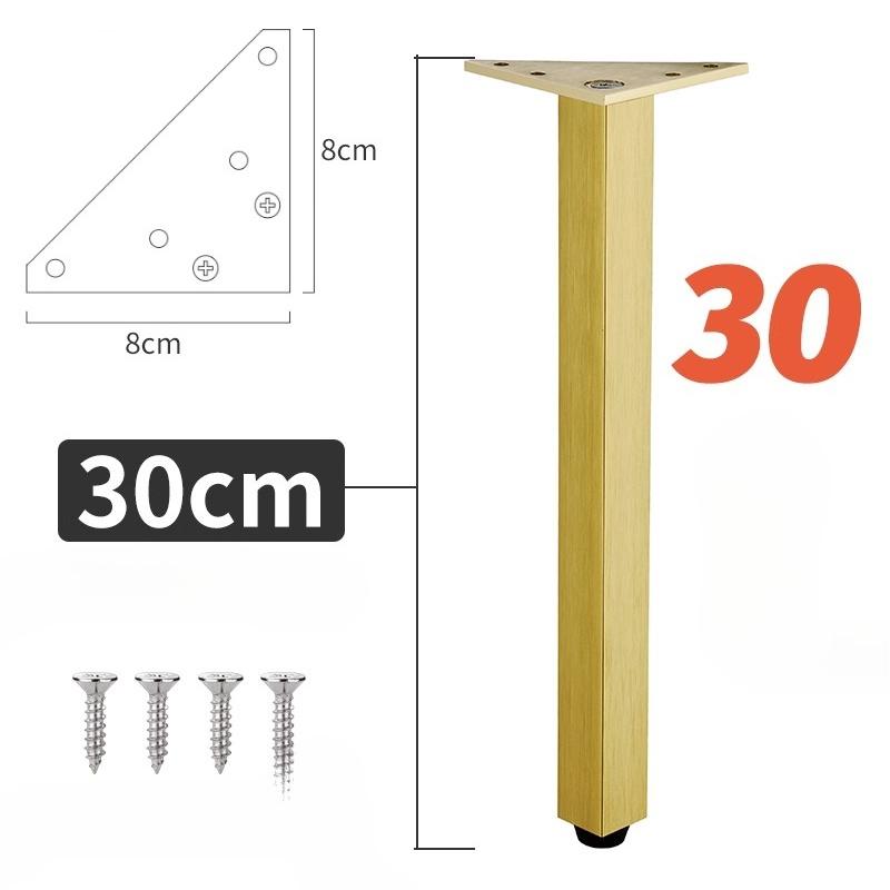 4PCS Hardware Feet Accessories Adjustable Furniture Legs Metal Supporting Foot for Coffee Table Cabinet Chair Sofa Bed Furniture