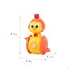 Милый цыпленок неваляшка толкающий детский игрушечный набор игровые наборы раннего обучения подарок на день рождения для мальчиков и девочек сенсорные игрушки