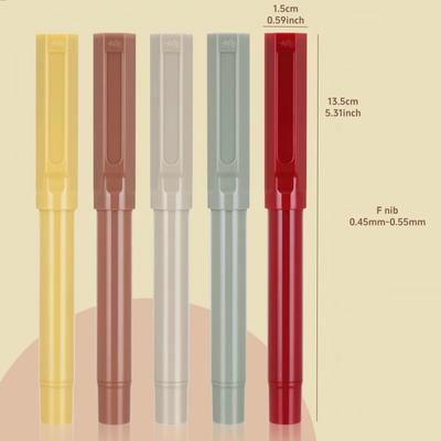 Jinhao 62 Art Design перьевая ручка DIY наклейки с именем ретро цветной корпус F перо для офиса школы ежедневное письмо