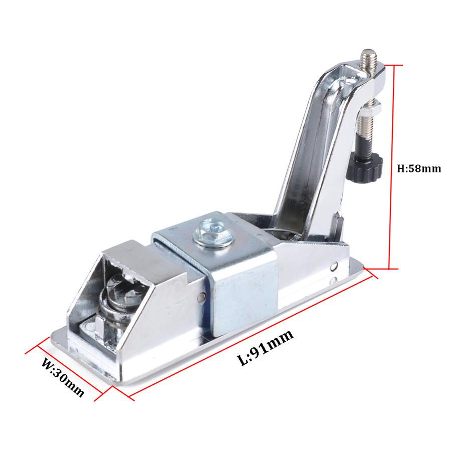 2 ШТ. Комплект защелок для ящика для инструментов, шкафа, багажа, компрессионный замок-защелка для прицепа-автодома