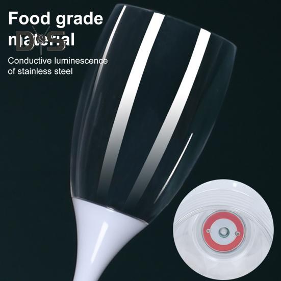 1/6 шт. светодиодная подсветка бокалов для вина, шампанского, сувениры для вечеринок, стаканы для кофе, молока, виски, бокалы для барбекю, фестивали, многоцелевые вечеринки