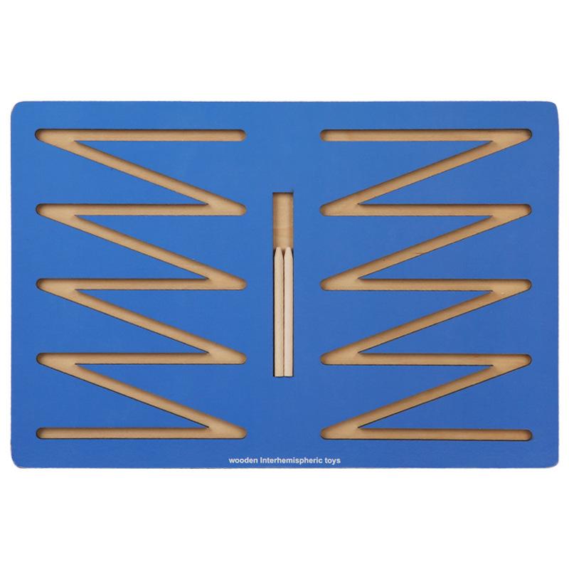 Деревянные крестики-нолики: Детская развивающая логическая игра для двух игроков