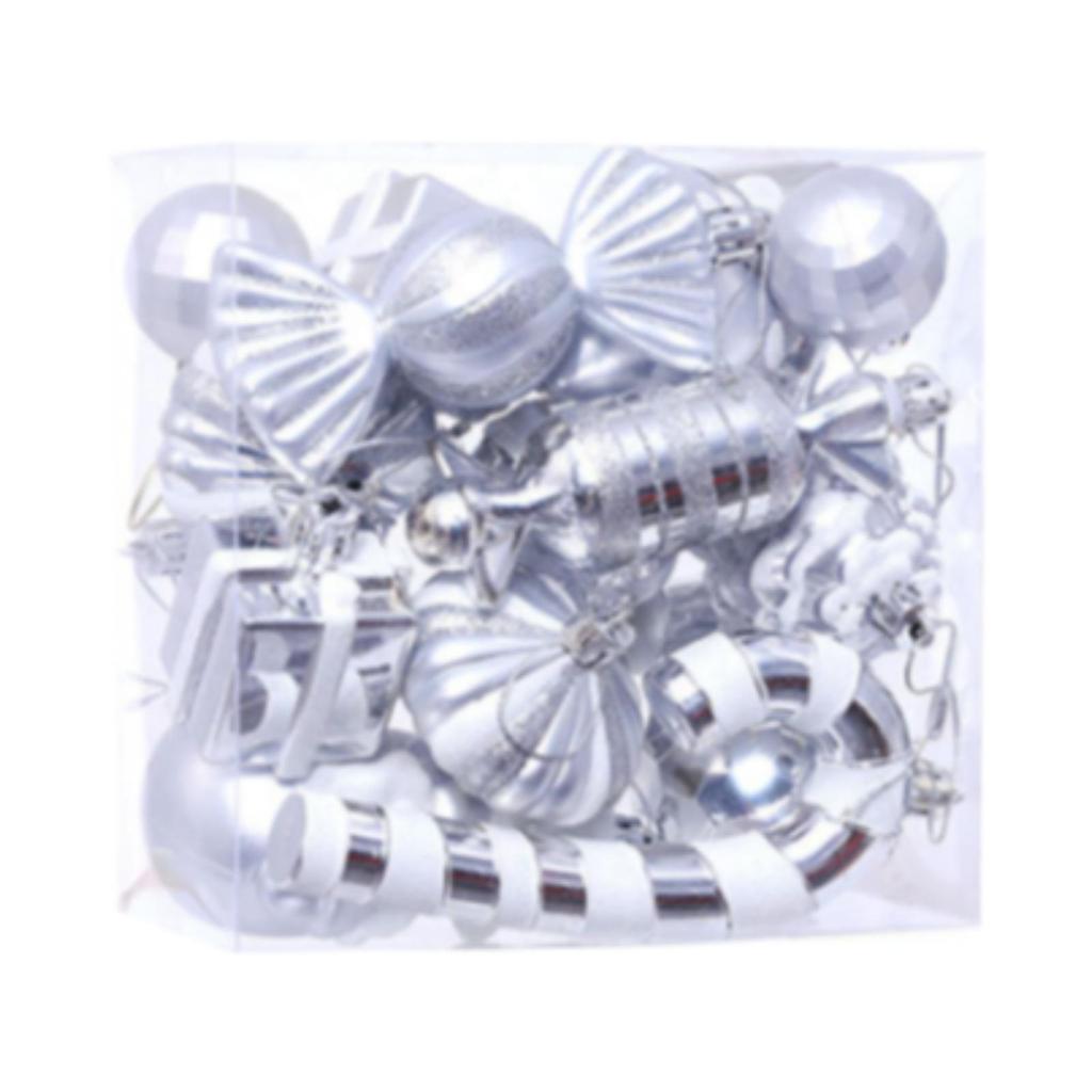 16x Christmas Decoration Celebration Decorative Hanging Pendant Ornament for Door Farmhouse Office Housewarming Living Room