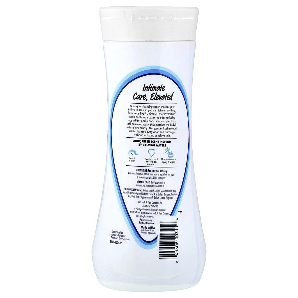 Summer's Eve, Ultimate Odor Protection™, Daily Refreshing Wash, Light Fresh, 444 ml (15 fl oz)