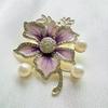 1Pc Chinese Retro Flower Brooch Exquisite Classical Pin Creative And Luxurious Jewelry Accessories Party Birthday Gift Souvenir