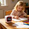 2.4Inch IPS Screen Pocket Photo Printer 2.4inch HD Screen Thermal Sticker Maker  Kid Student Gift