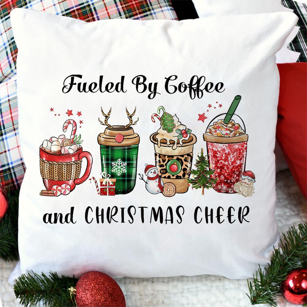 Чехол для подушки с рождественским узором для дивана, чехол для подушки с рождественским принтом, декор для комнаты для рождественской вечеринки