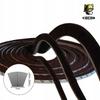 Self-adhesive brush seal BROWN 3M 7x6 1m