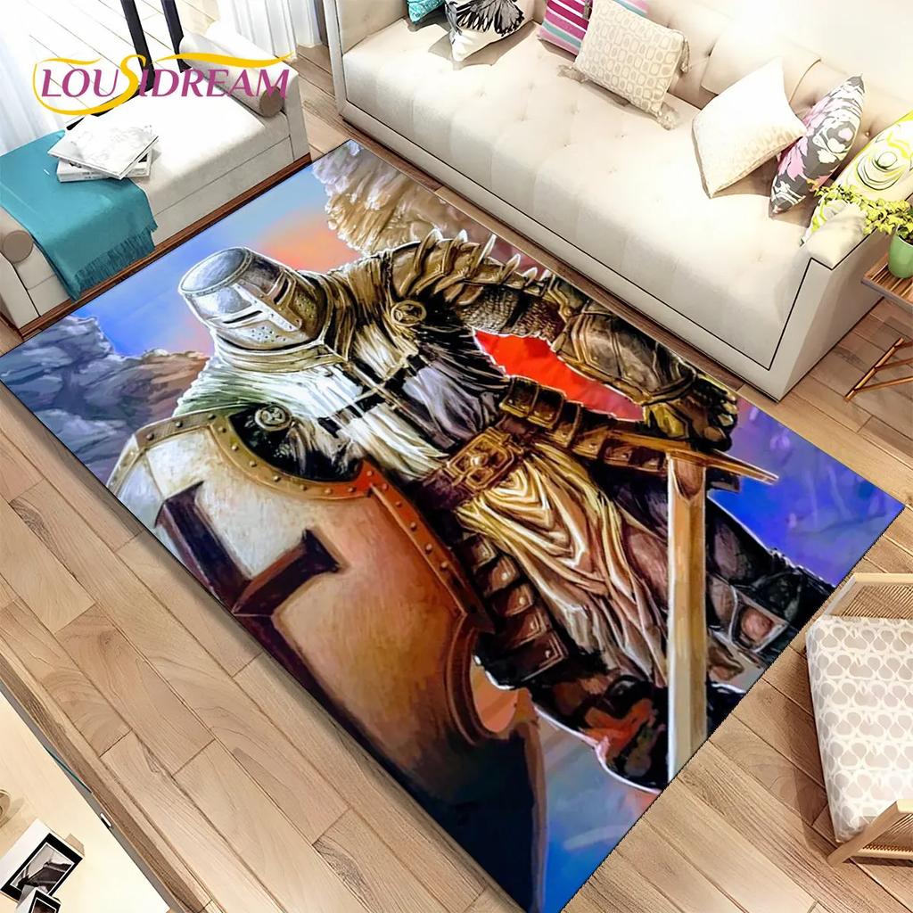 Коврик для игровой зоны Cavalier Knight Templar Crusaders, ковер для дома, гостиной, спальни, дивана, коврик для двери, нескользящий напольный коврик