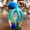Handmade Glass Figurines Craft Collection Marine Organism Sculpture Living Room Fish Tank Ornament Centerpiece Modern Home Decor
