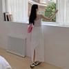 New Arrivals Open Run Women Nylon Anorak H Line Long Skirt