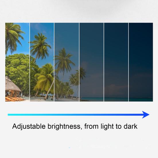 Круглые поляризованные очки с линзами из нейтрального фильтра, 1-9 передач, регулируемые солнцезащитные очки с защитой от ультрафиолета, для мужчин, для пляжа, рыбалки, вождения, езды на велосипеде, очки для очков