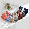 -Year-old Winter New Children's Flip Thermal Gloves Boys and Girls Elephants Cute Half-finger Half-finger Exposed Finger Writing