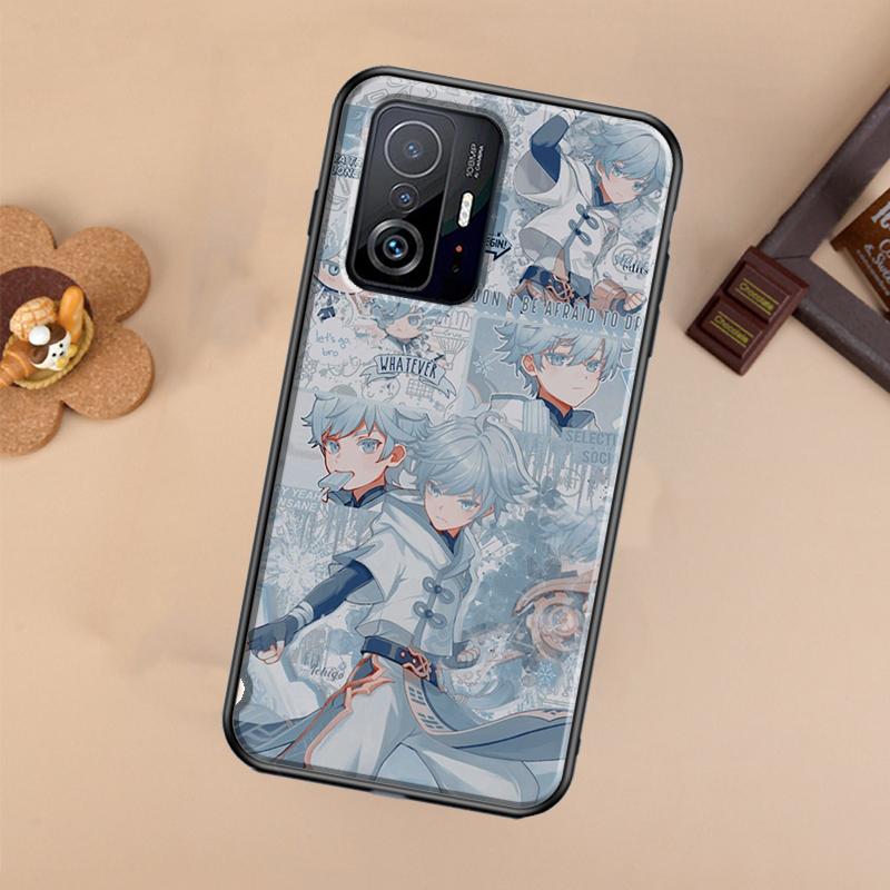 Chongyun Genshin Impact Case For Xiaomi POCO X7 X6 Pro X3 X5 M6 F3 F5 F6 Pro 11T 12T 13T 14T Pro 13 14 Ultra Cover