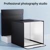 Профессиональная съемка светодиодного фона. Тканевый короб. Студийный дополнительный световой короб. Складная портативная сумка. Дополнительный световой короб без распределения света.