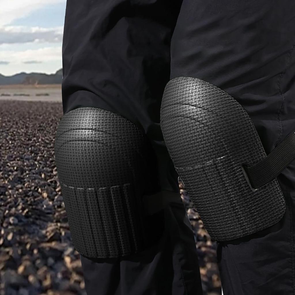 Наколенники для работы и подходящие для и наружные липучки унисекс для садоводства, толщиной 1,3 см, водонепроницаемые, гибкие, удобные, для уборки, строительства,