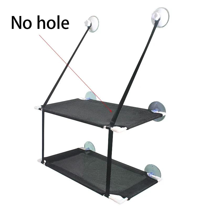 Гамак для кошек на присоске, подоконник, удобный гамак для кошек, летние дышащие сетчатые двухместные подвесные кровати, гамак для домашних животных