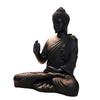 Handicrafts Buddha Idol Statue Showpiece Gift Gifting Item Polystone Home Decor Decoration 1 Piece Black
