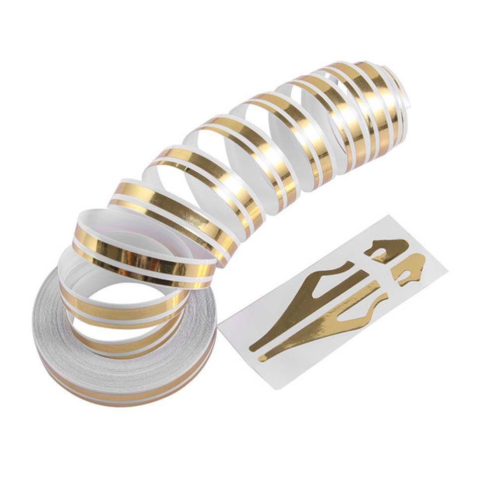 Line Tape Multicolor Vinyl Sticker Pin Stripe Ribbon Sticker Motorcycle Decal Car Body Stickers
