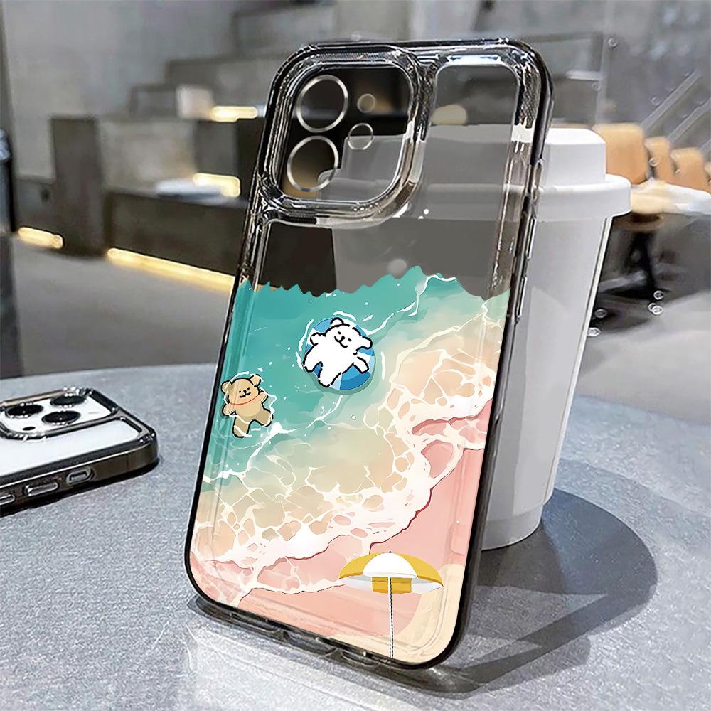 Противоударный чехол для iPhone 11 12 13 14 15 16 iPhone 14 15 16 Pro Max Samsung A16 A35 A36 A54 A55 S25 Xiaomi 11T