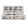 ABS Chrome Logo E350 Emblem 4matic Letters CDI Sticker Car Trunk Badge For Mercedes Benz E350 W213 W212 Accessories MU8