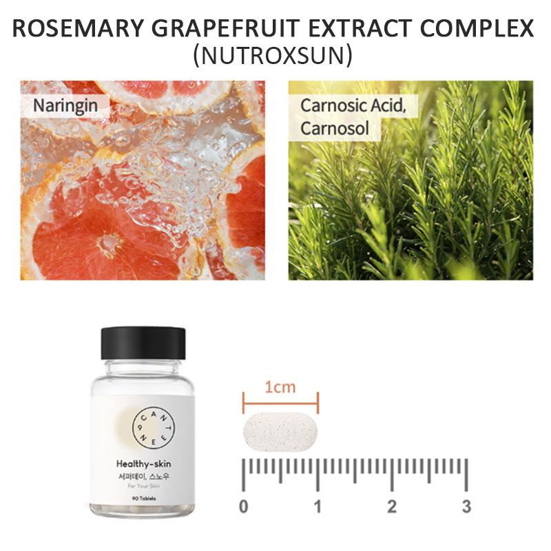 [Корейский аутентичный] [CANTEEN9] SufferDay, Snow 90 таблеток x 1бутылка 2бутылка