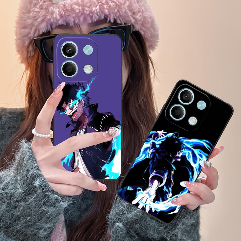 Чехол для телефона My Hero Academia Даби для Xiaomi Redmi Note 14 13 12 11 A5 3 2 1 Pro Plus 4G 5G Цветная печать Защитный смартфон