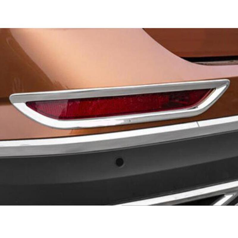 Для VW Volkswagen Teramont Atlas 2024 Задний противотуманный фонарь Накладка на корпус Хром ABS Стайлинг автомобиля Накладки на фары