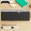 Logitech K580 Беспроводная Bluetooth Ультратонкая Бесшумная Клавиатура для Нескольких Устройств