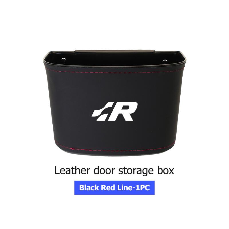 TMBCU1 Leather Car Seat Side Storage Pocket Door Trash Organizer Box For Volkswagen VW Passat Golf 4 5 6 Tiguan Polo Scirocco Jetta CC