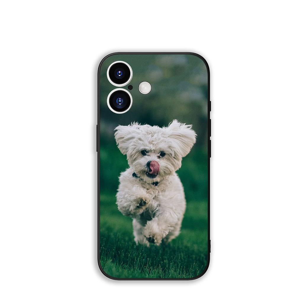 Phone Cover Bichon Frise Dog Cute Pet Casing for OPPO A54 A40 A60 A80 A18 A16 A17 A38 A78 A79 A57 A55 A96 A15 A12 Case