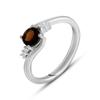 Серебряное кольцо с натуральным гранатом 0.689ct (1996669)