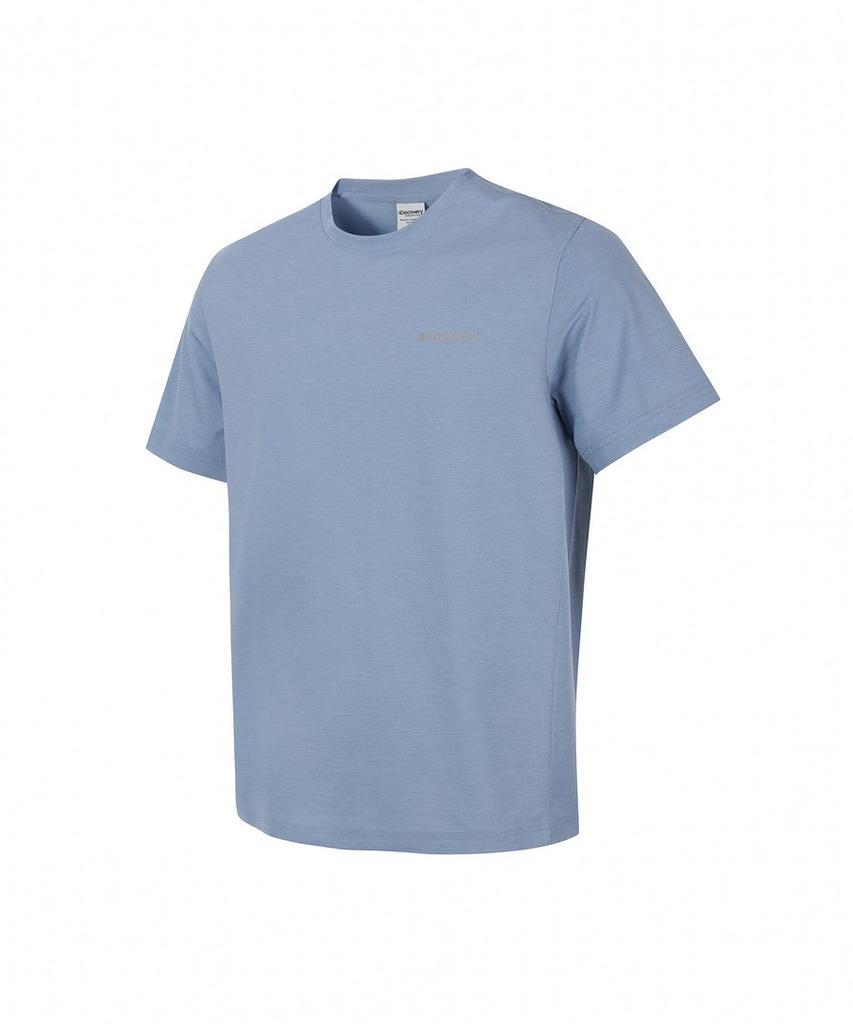 DISCOVERY EXPEDITION Men'S Freshvent Jersey Romellina Short Sleeve T-Shirt (M/Blue)