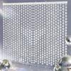 1*2m Laser Silver Disco Ball Background Rain Curtain Happy Birthday Party Decoration Kids Baby Shower Backdrop Wedding Suppies