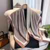Spring 90 Imitation Silk Small Square Scarf Fashion Twill Silk Scarf Simple And Versatile Women'S Shawl Scarf Headscarf