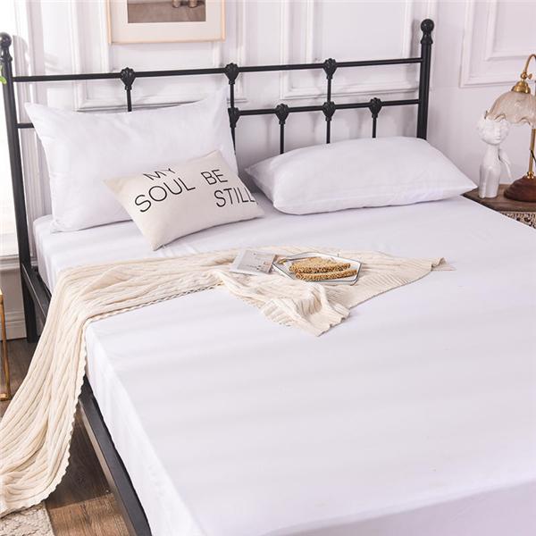 160x200 см защита от клещей для матраса, гладкий водонепроницаемый защитный чехол для матраса для кровати, мокрый, дышащий, гипоаллергенный