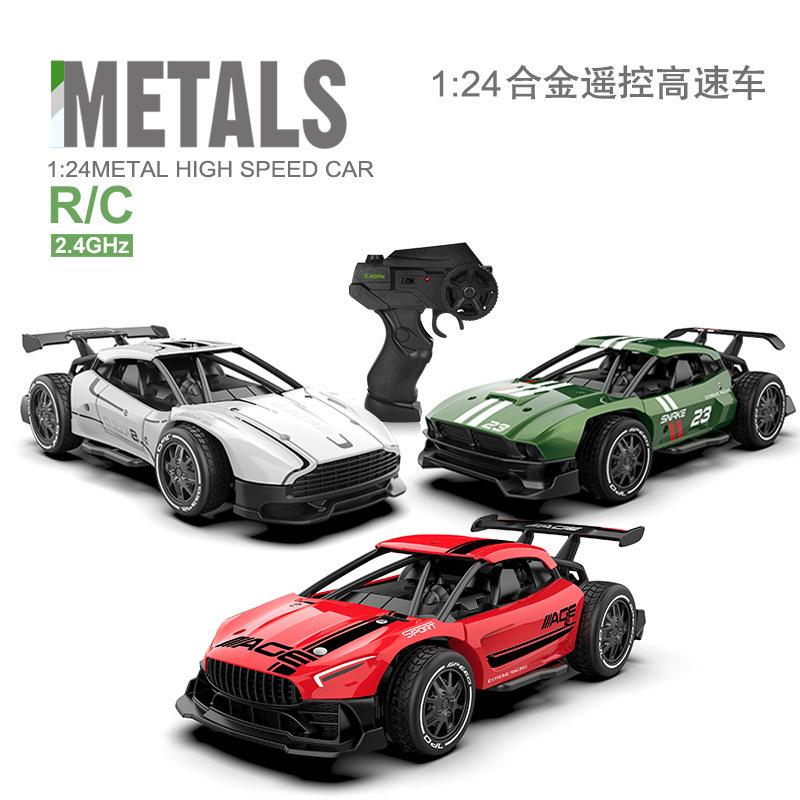 Игрушечная гоночная машинка на радиоуправлении, сплав, RC, заряжаемая, сверхдальняя связь, беспроводная, высокоскоростная, для дрифта, 2.4G, игрушка на радиоуправлении