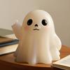Naughty Ghost Decoration Halloween Ghost Figurine Resin Crafts with Sassy Poses Creepy Cute Tabletop Display Ornaments for Parties
