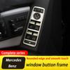 Для Mercedes Benz A B C E-класса GLE ML GL GLS CLA GLA W204 W212 W176 W246 X166 Автомобильный Подъемник Окно Панель Дверь Стекло Переключатель Рамка