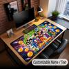 Custom Name Extended Mouse Pad,Dragon Ball Gaming Desk Mat For Home Office Desktop Decor