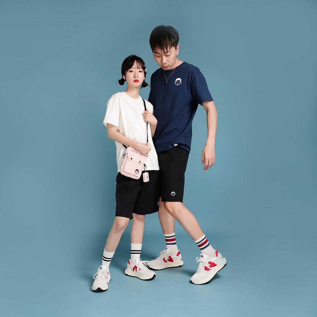 New Balance Кроссовки унисекс 57/40 Серо-красные Натуральные M5740CC